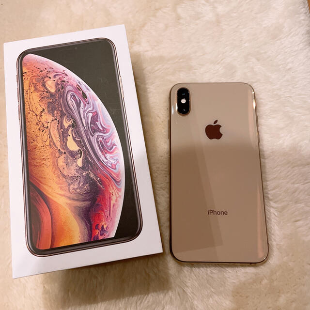 iPhone Xs Gold 256 GB docomo - スマートフォン本体