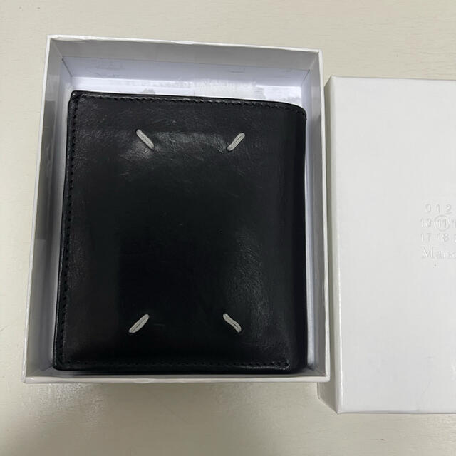 maison margiela メゾンマルジェラ 牛革 二つ折り財布 - 折り財布