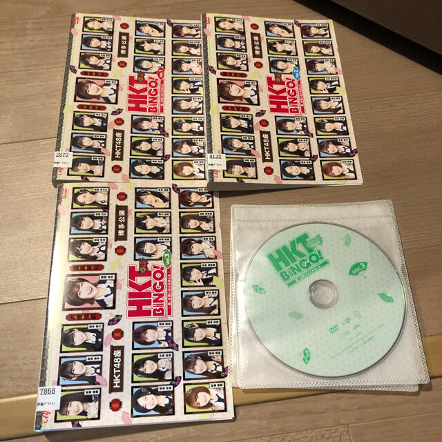 HKT BINGO! −夏、お笑いはじめました− DVD 全 3 巻セット エンタメ/ホビーのDVD/ブルーレイ(アイドル)の商品写真