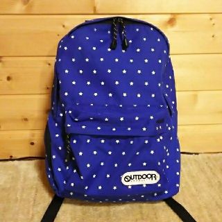 アウトドアプロダクツ(OUTDOOR PRODUCTS)の【OUTDOOR (アウトドア)】リュック ブルー（スター）(リュック/バックパック)