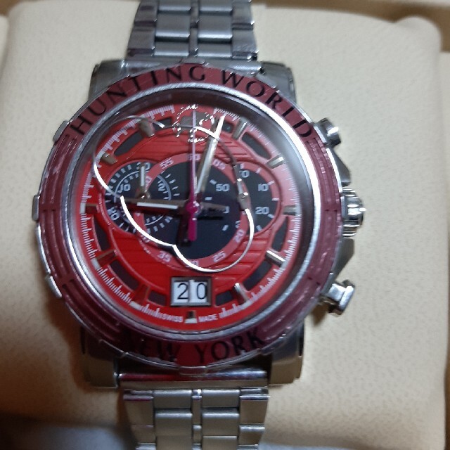 HUNTING WORLD(ハンティングワールド)のハンティングワールド腕時計 メンズの時計(腕時計(アナログ))の商品写真