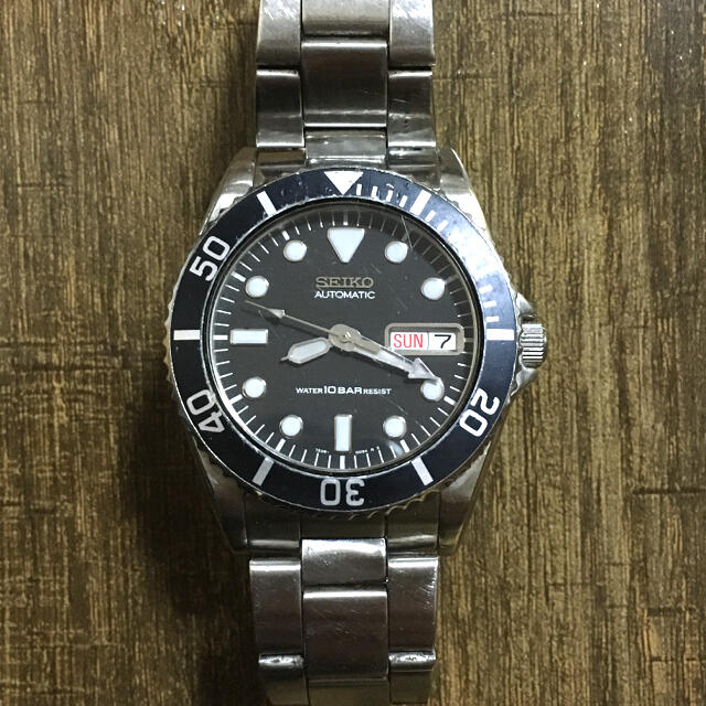オリジナル商品 SEIKO AUTOMATIC DIVERS WATCH 腕時計 腕時計(アナログ