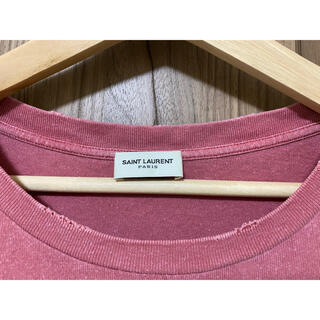 Saint Laurent - SAINT LAURENT サンローラン 定番ロゴTシャツ 美品の ...