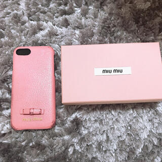 ミュウミュウ(miumiu)のmiumiu iPhone7ケース(iPhoneケース)