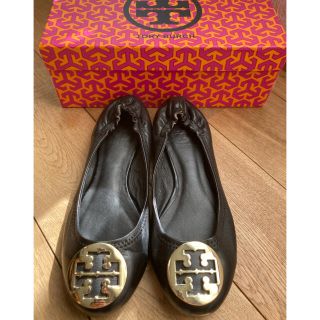 トリーバーチ(Tory Burch)の美品　TORY BURCH パンプス　24.0㎝(ハイヒール/パンプス)