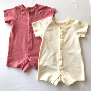 ベルメゾン(ベルメゾン)の★Mimi様専用★ベルメゾン ロンパース 2枚組  60-70cm(ロンパース)