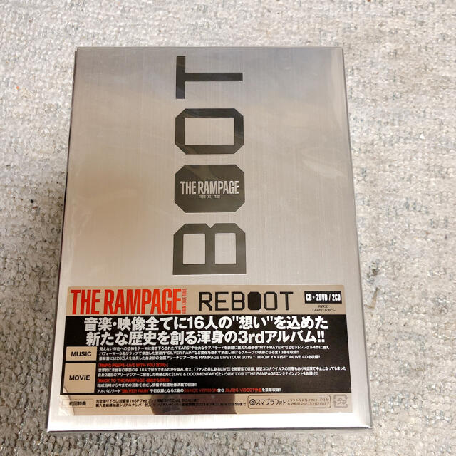 THE RAMPAGE(ザランページ)のREBOOT（豪華盤/CD＋2DVD/2CD） エンタメ/ホビーのCD(ポップス/ロック(邦楽))の商品写真