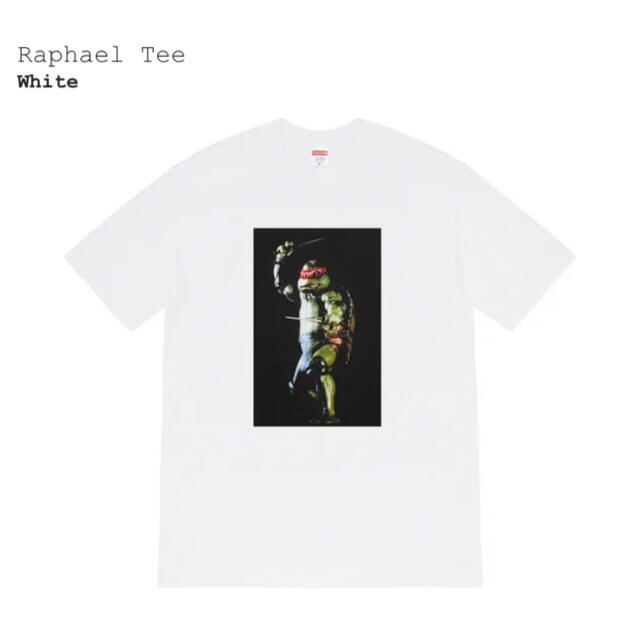 Supreme(シュプリーム)のsupreme Raphael Tee White XL メンズのトップス(Tシャツ/カットソー(半袖/袖なし))の商品写真