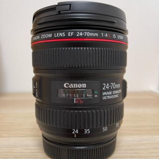 キヤノン(Canon)のEF24-70mm F4L IS USM【値下げ中】(レンズ(ズーム))