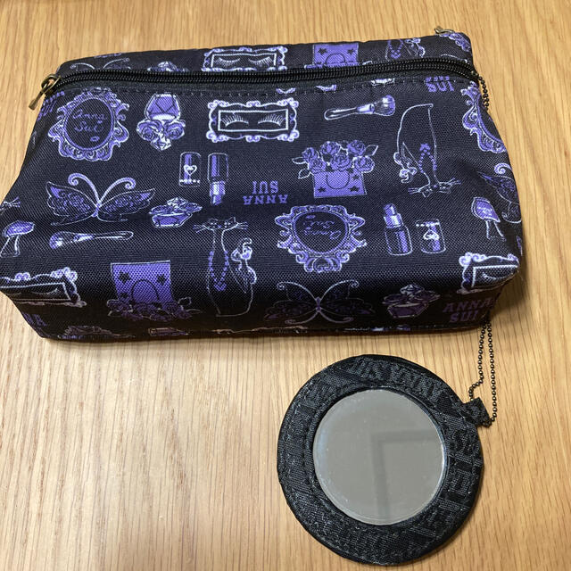 ANNA SUI(アナスイ)のじゅんこ様専用ANNA SUIポーチ鏡付き！ レディースのファッション小物(ポーチ)の商品写真