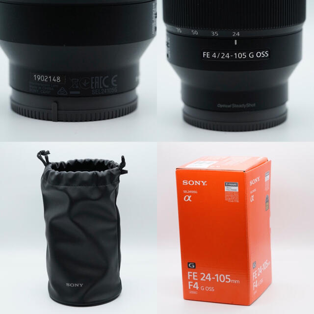 超美品】SONY FE 24-105mm F4 G OSS ソニーカメラレンズ 超美品】SONY FE 24-105mm F4 G OSS ソニーカメラレンズ