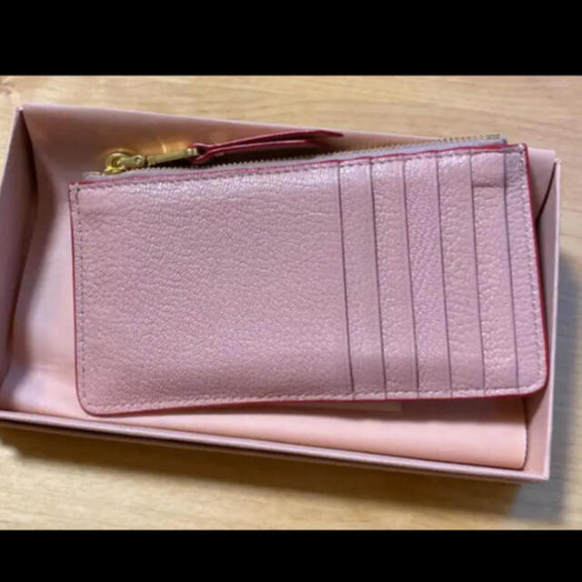 miumiu  マドラス　コインケース　ローズ　カードケース