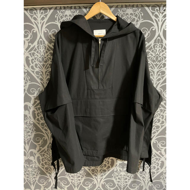 コットン100%カラーStein  OVERSIZED DIVIDE SLEEVE ANORAK