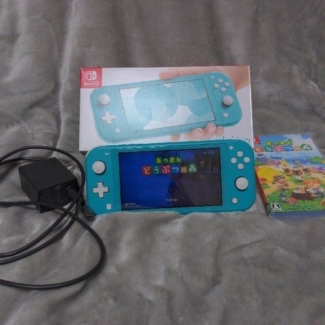 Nintendo Switch  Lite ターコイズ＋あつまれどうぶつの森