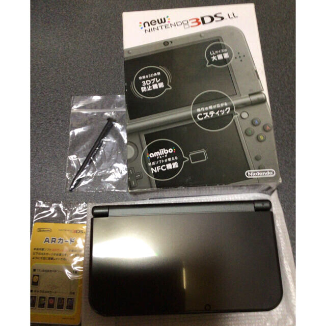 3DSLL NEW ニンテンドー 3DS 本体 LL メタリックブラック