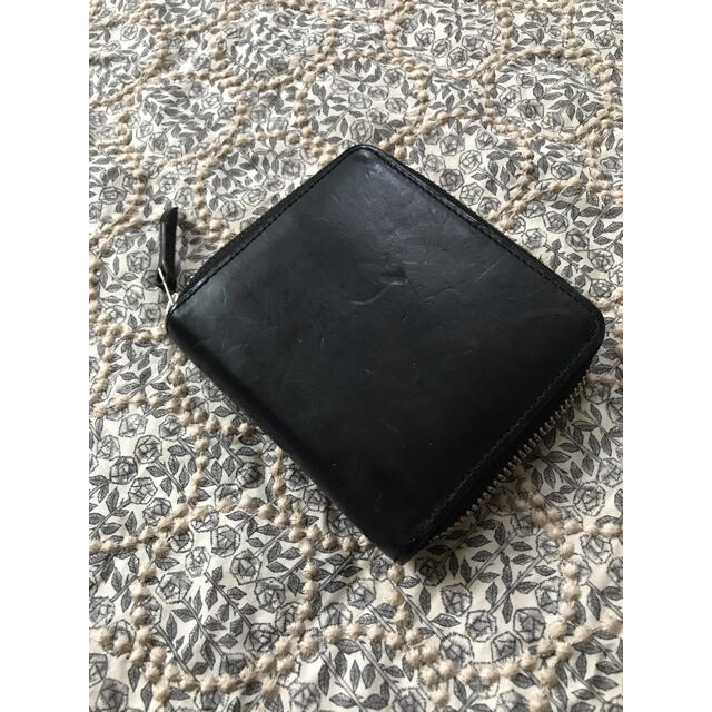 arts&science mini zipper wallet black