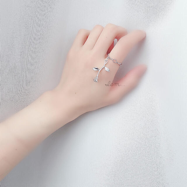 2/23新作＊ Rose design ring ハンドメイドのアクセサリー(リング)の商品写真