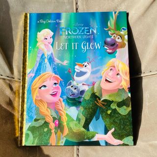 アナトユキノジョオウ(アナと雪の女王)のディズニー英語絵本　洋書　アナと雪の女王　エルサ　オリジナルストーリー　輝かせて(絵本/児童書)