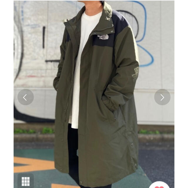 THE NORTH FACE(ザノースフェイス)のノースフェイス　春コート　ロングコート　カーキ　martis coat　新品 レディースのジャケット/アウター(ロングコート)の商品写真