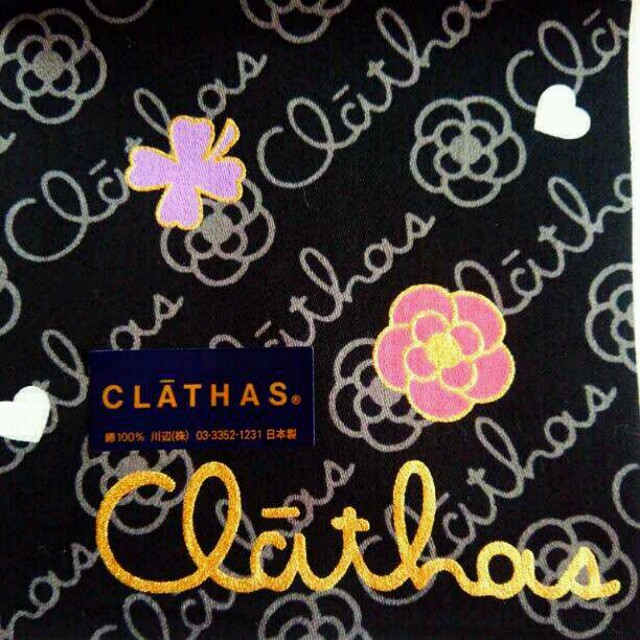 CLATHAS(クレイサス)の新品＊クレイサスハンカチ レディースのファッション小物(ハンカチ)の商品写真