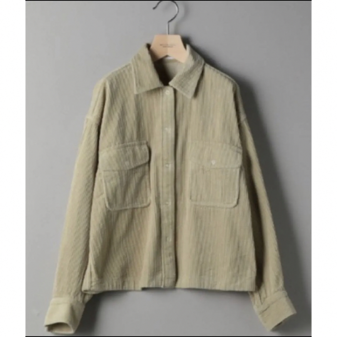 BEAUTY&YOUTH UNITED ARROWS - beauty & youth コーデュロイセットアップ　ライム