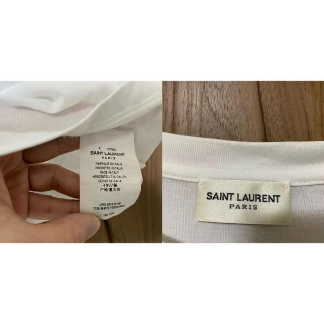 サンローラン　定番ロゴTシャツ/SAINT LAURENT