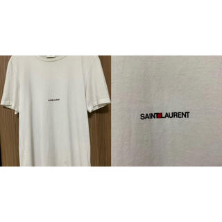 Saint Laurent - SAINT LAURENT サンローラン 定番ロゴTシャツの通販 ...