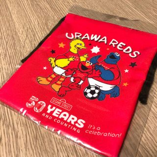 セサミストリート(SESAME STREET)の浦和レッズ　巾着　セサミストリート(ポーチ)