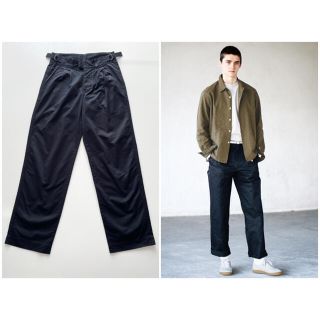 マーガレットハウエル(MARGARET HOWELL)のLOOK使用 MHL. WASHED CHINO COTTON ブラック S(チノパン)