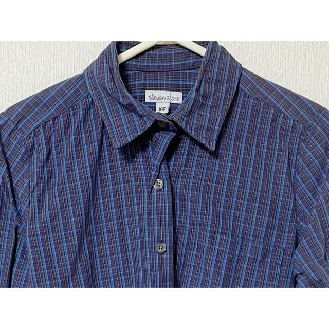 steven alan(スティーブンアラン)のSteven Alan REVERSE SEAM SHIRT レディースのトップス(シャツ/ブラウス(長袖/七分))の商品写真