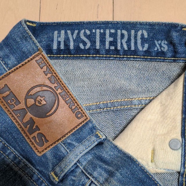 HYSTERIC GLAMOUR(ヒステリックグラマー)のヒステリックグラマー SR加工デニムパンツ XS レディースのパンツ(デニム/ジーンズ)の商品写真