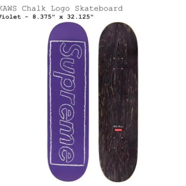 supreme kaws skateboard スケボーデッキ