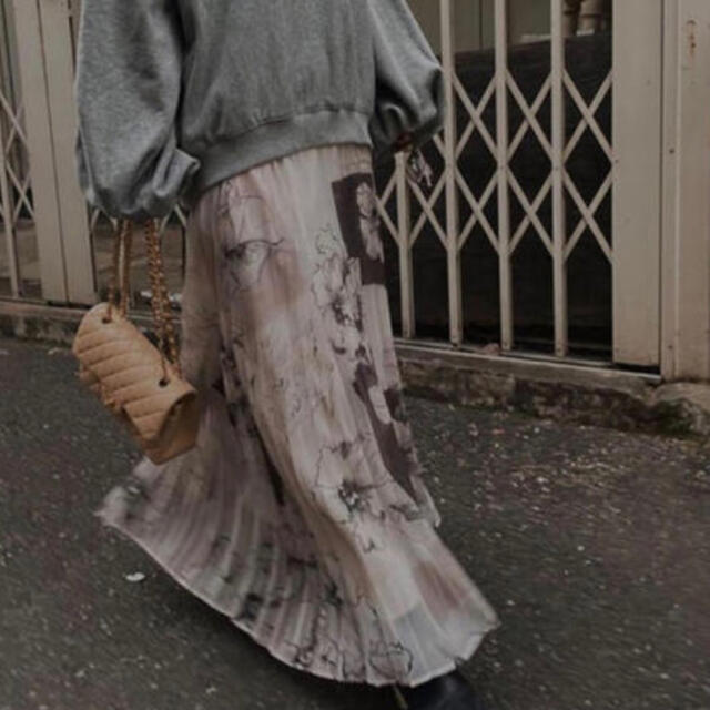 スカートアメリヴィンテージ　HOLLY VINTAGE PLEATS SKIRT