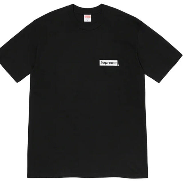 spiral tee black XL box logo Tシャツ kaws