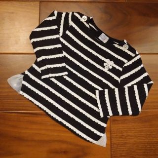 ハッカベビー(hakka baby)のhakka baby 長袖 Tシャツ カットソー 80cm(シャツ/カットソー)