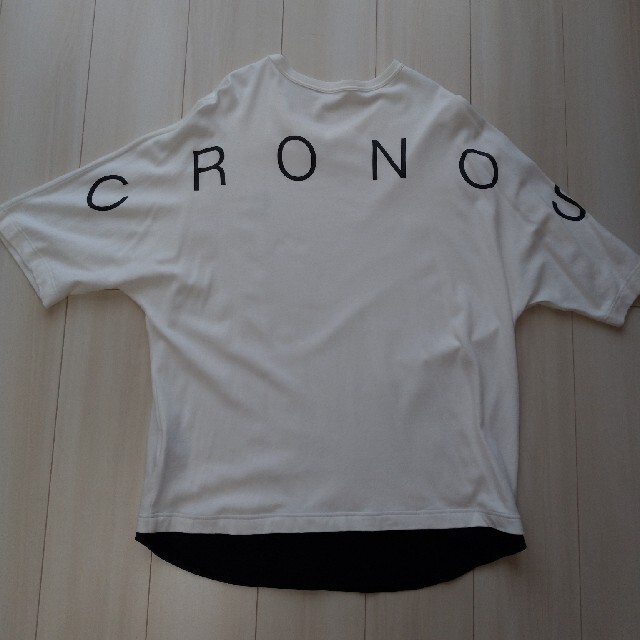 【Kenkenさん専用】CRONOS Tシャツ　白 メンズのトップス(Tシャツ/カットソー(半袖/袖なし))の商品写真