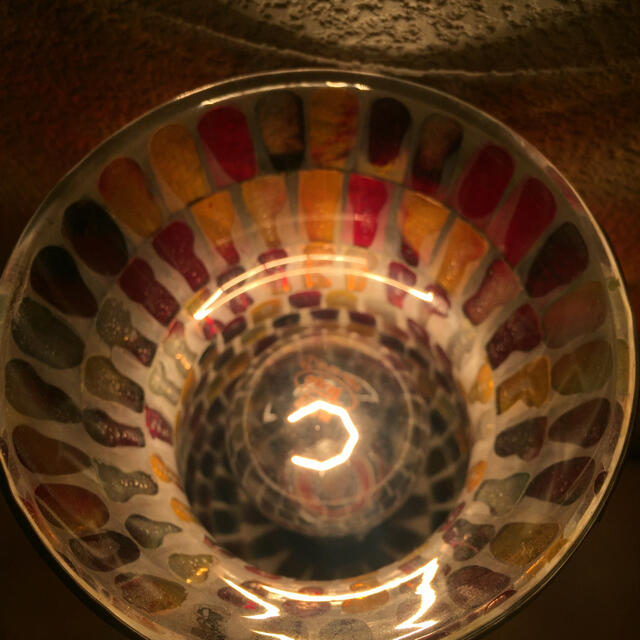 トルコ風 ステンドグラス フロアランプ インテリア/住まい/日用品のライト/照明/LED(フロアスタンド)の商品写真