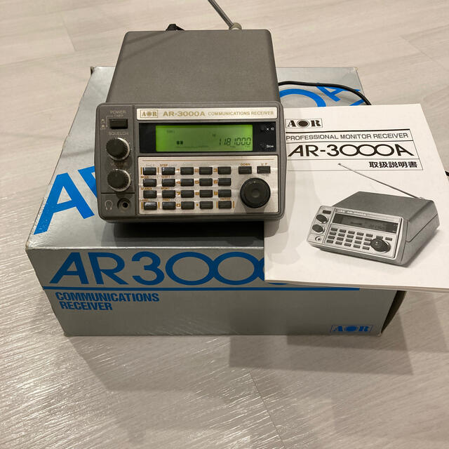 受信機 AOR AR-3000A - recantolarfeliz.com.br