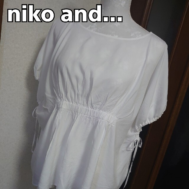niko and...(ニコアンド)のniko and…白チュニック レディースのトップス(チュニック)の商品写真