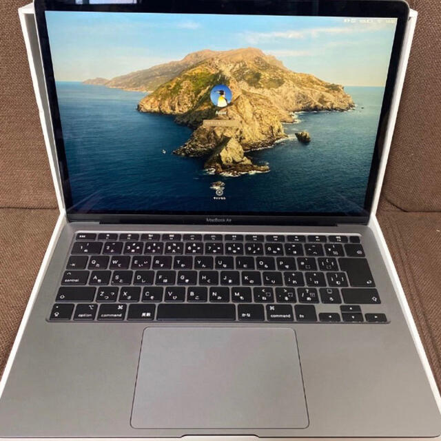 【美品】MacBook Air スペースグレイ　2020