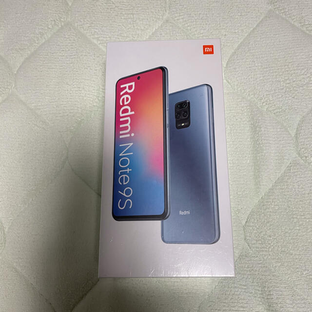 【新品】Redmi note 9S オーロラブルー 6GB 128GB　国内版