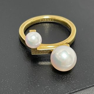 タサキ(TASAKI)のタサキ　バランスノート　リング　タクーン　美品　14号弱(リング(指輪))