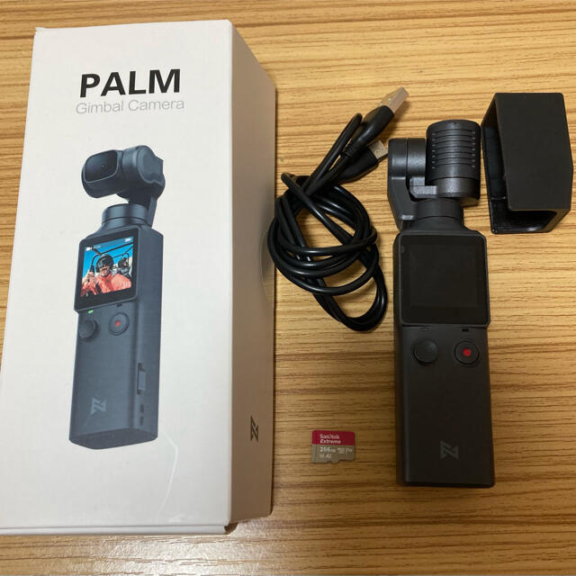 PALM(パーム)のXiaomi FIMI PALM Gimbal Camera  SDカード付 スマホ/家電/カメラのカメラ(ビデオカメラ)の商品写真