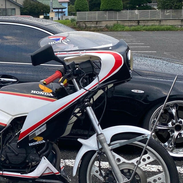 バイクデュアルカウル　ロケットカウル