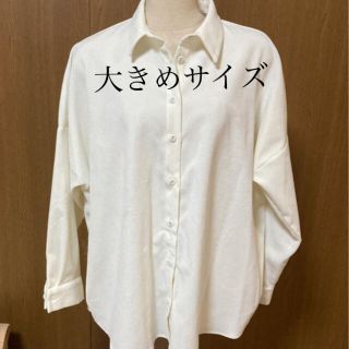 ザラ(ZARA)のオーバーサイズ仕様コーデュロイシャツ(シャツ/ブラウス(長袖/七分))