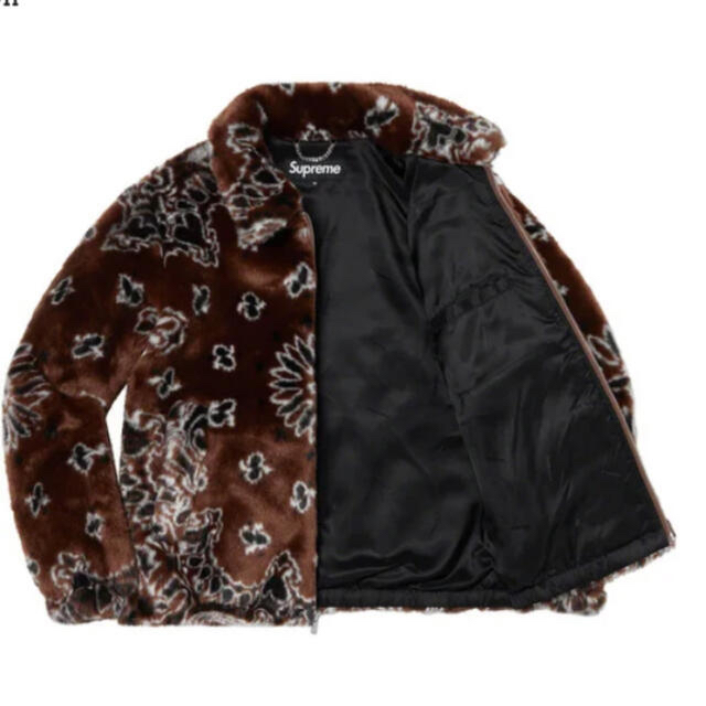 Supreme(シュプリーム)のsupreme bandana fur bomber jacket Ｍサイズ メンズのジャケット/アウター(ブルゾン)の商品写真