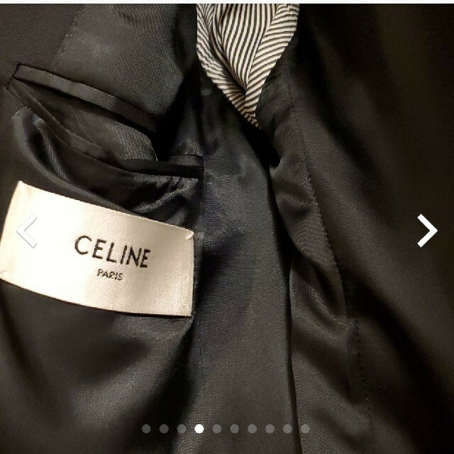 celine(セリーヌ)の専用【CELINE セリーヌ】サイズ34★ロングタキシードジャケット レディースのジャケット/アウター(テーラードジャケット)の商品写真