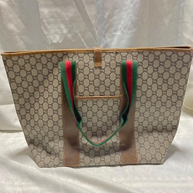 Gucci(グッチ)のGUCCI グッチ トートバッグ　ヴィンテージ レディースのバッグ(トートバッグ)の商品写真