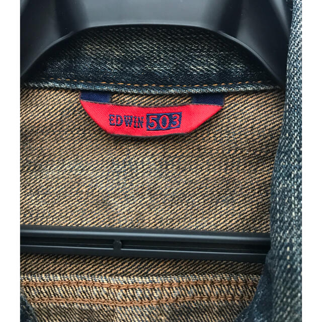 EDWIN(エドウィン)の美品　EDWIN503 Gジャン男女兼用 150 キッズ/ベビー/マタニティのキッズ服女の子用(90cm~)(ジャケット/上着)の商品写真