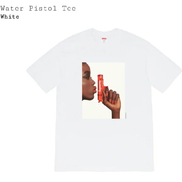 kixsixSupreme Water Pistol Tee White XL